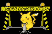 Pikachu construction